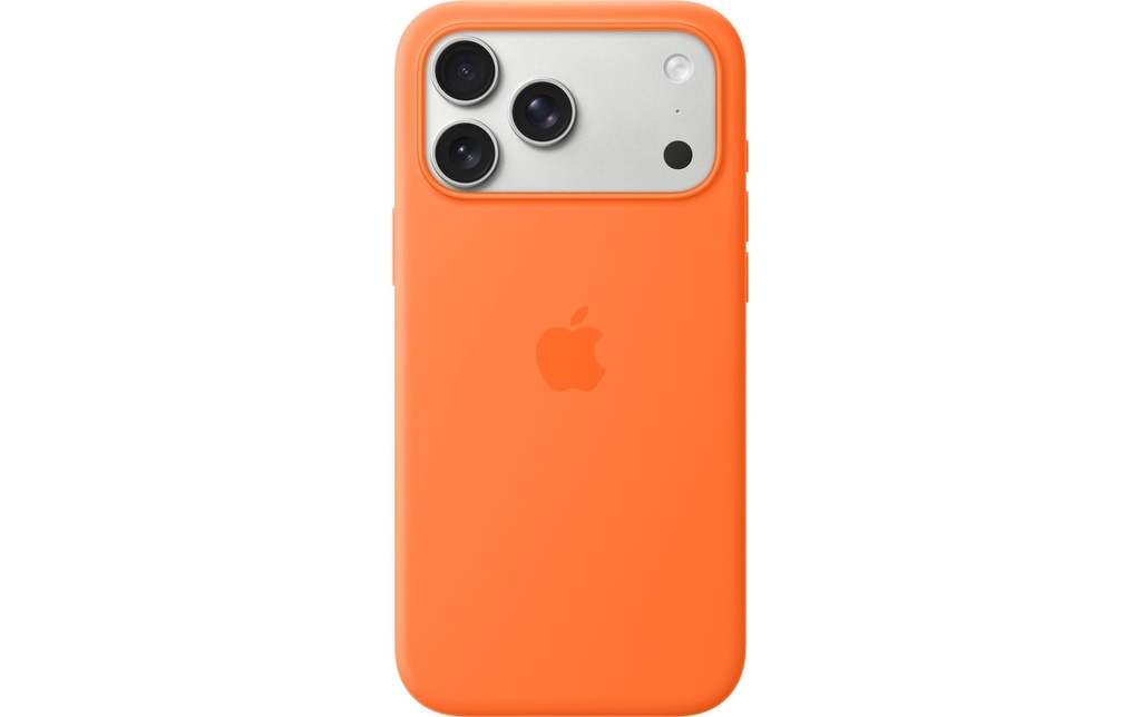Apple Coque arrière Silicone MagSafe Case iPhone 17 Pro Max Orange