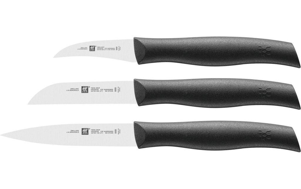 Zwilling Couteau de cuisine Set de couteaux Twin Grip 3 pièces