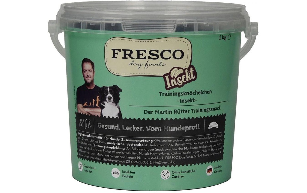 FRESCO Collation Chevilles d'entraînement de Martin Rütter 1000 g