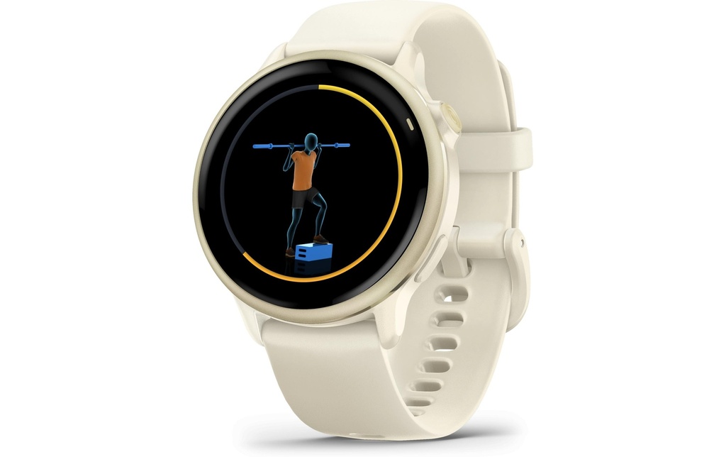 GARMIN Montre de sport GPS Vivoactive 6 Blanc