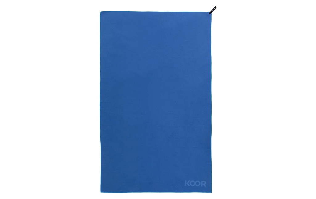 KOOR Serviette de bain Silva Onda Blu L 80 x 130 cm