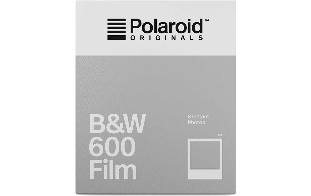 Polaroid B&W 600 - 8 images instantanées