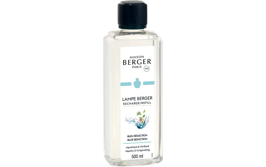 Maison Berger Recharge pour diffuseur de parfum Bleu Séduction 500 ml