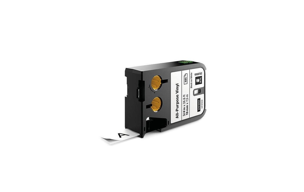 DYMO Ruban d’étiquettes XTL Noir auf Blanc