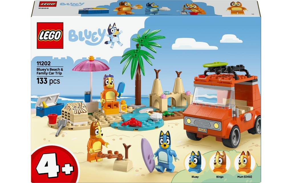 LEGO® Excursion à la plage de Bluey 11202