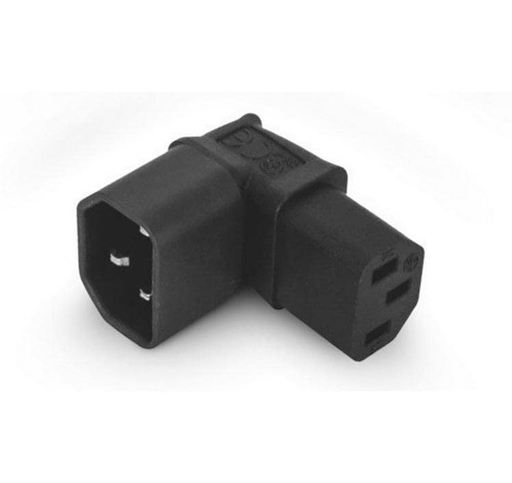 Alpha Elettronica Fiche adaptateur C13 - C14, coudé