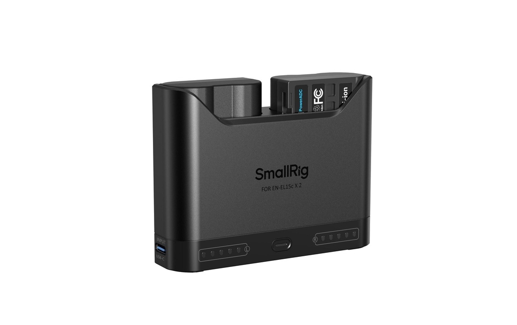 Smallrig Batterie pour Appareils photo numérique Kit de charge Turbo avec 2x EN-EL15c batterie