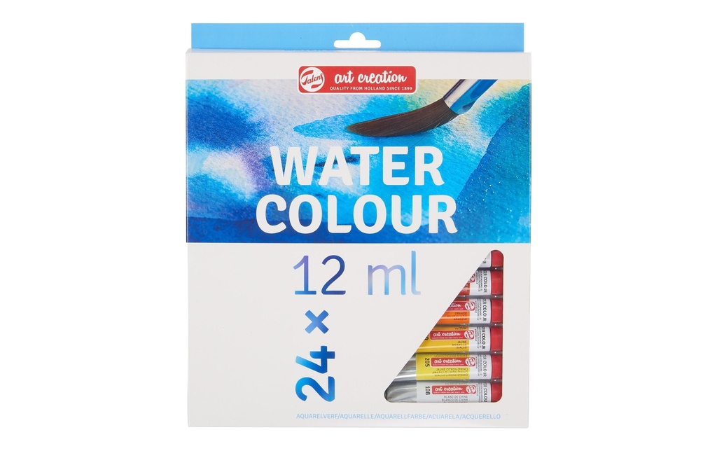 TALENS ART CREATION Set peinture aquarelle 24x12ml (24 pces)