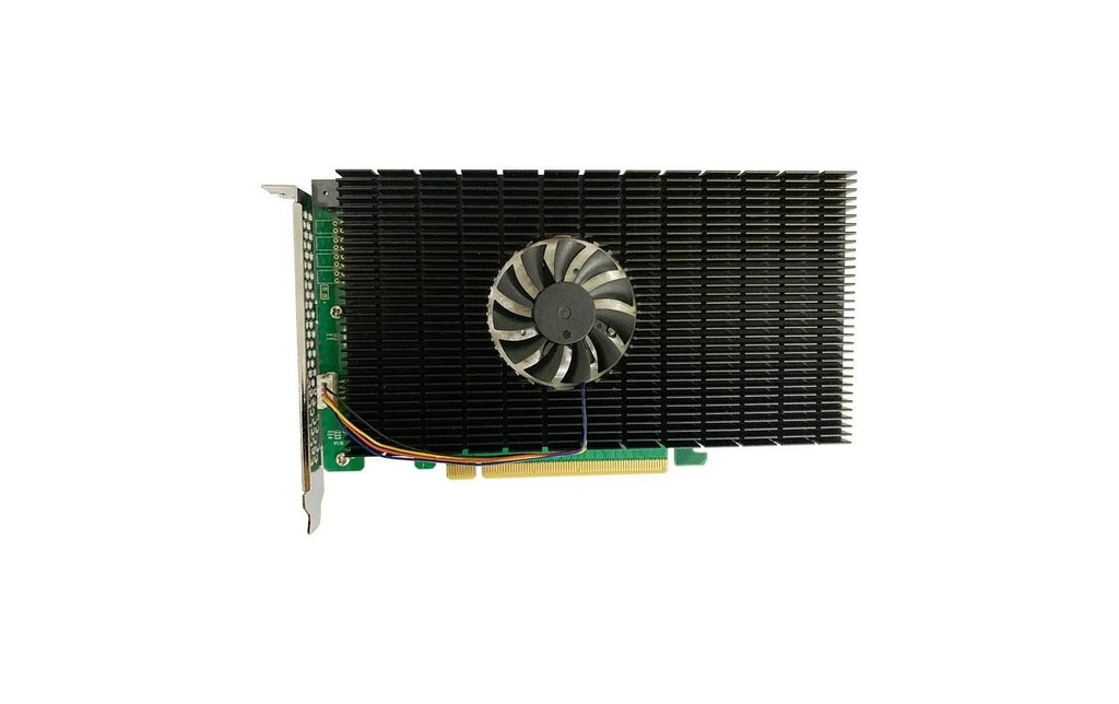 Highpoint Contrôleur RAID SSD7505 PCI-x4v4 M.2, PCI-Ex16v4, amorçable