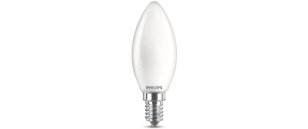 Philips Lampe LED en forme de bougie 60W, Blanc froid/blanc lumière du jour (KW)
