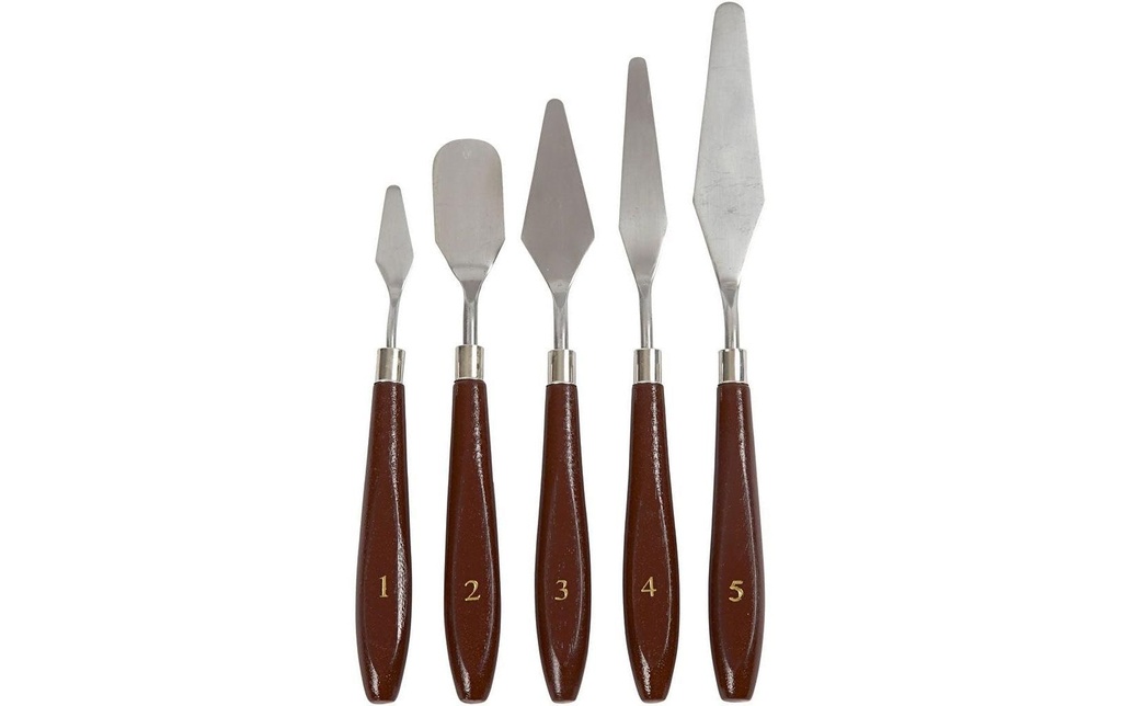 Creativ Company Couteau à peindre Kit de masticage 5 Pièce/s