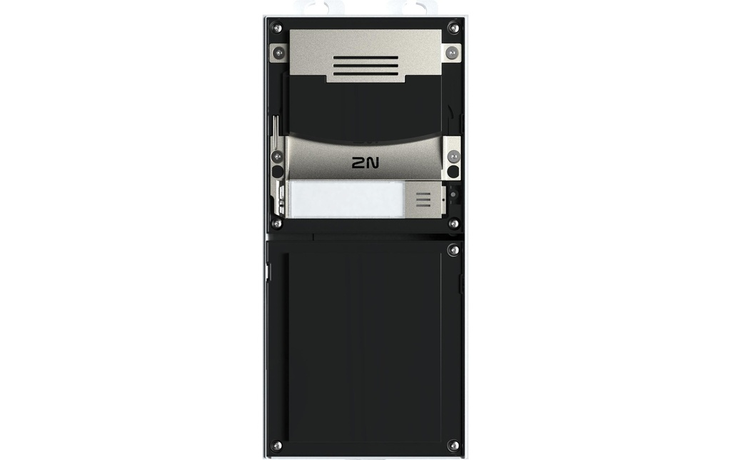 2N Station de porte IP IP Verso 2.0 nickel/argent