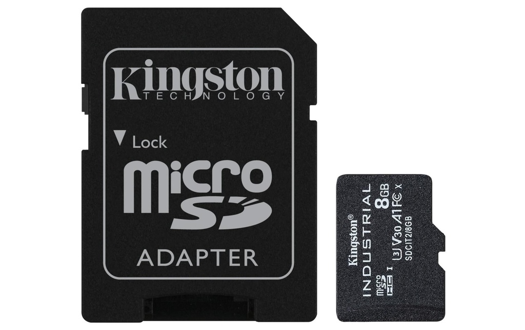 Kingston Carte microSDHC Industrial UHS-I 8 GB