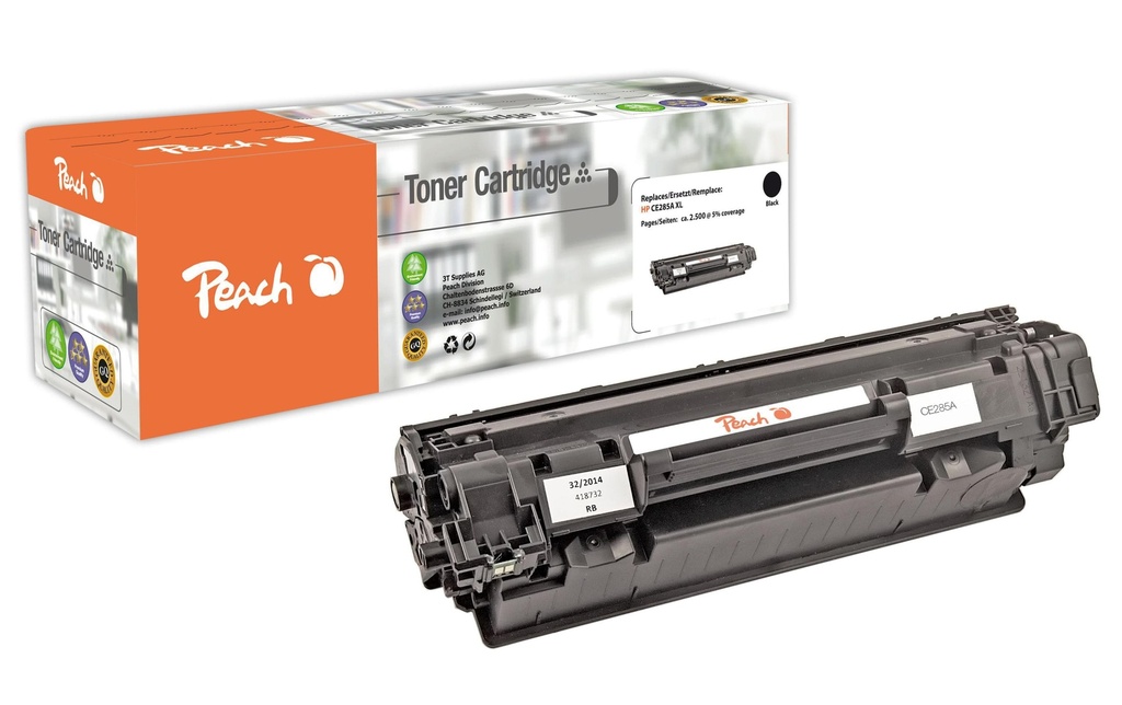 Peach Toner HP Nr. 85A (CE285A) XL Noir