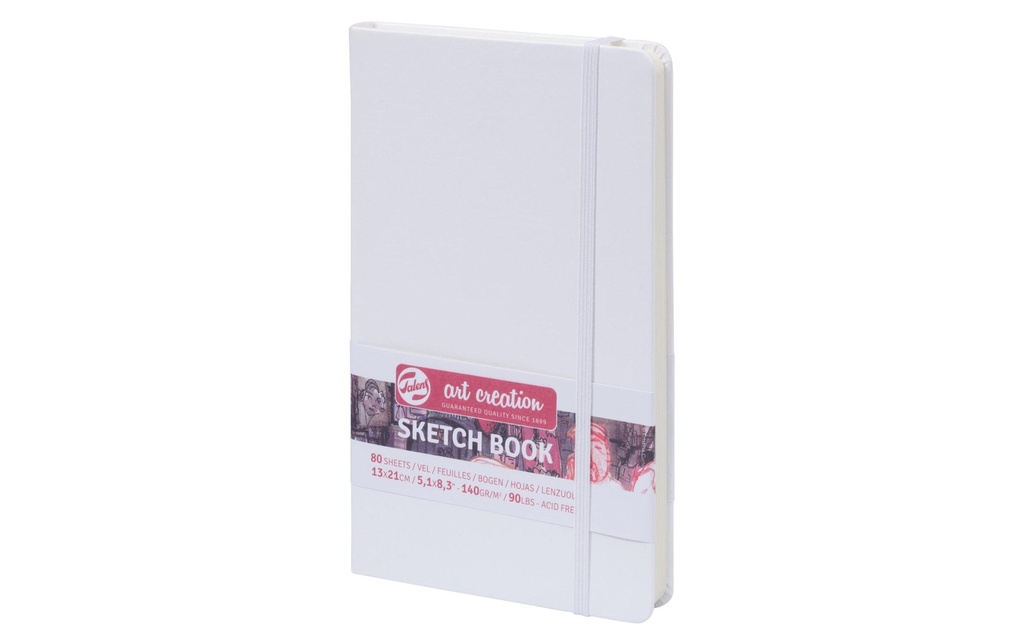 TALENS ART CREATION Livre esquisses 13x21 blanc (160 pces)