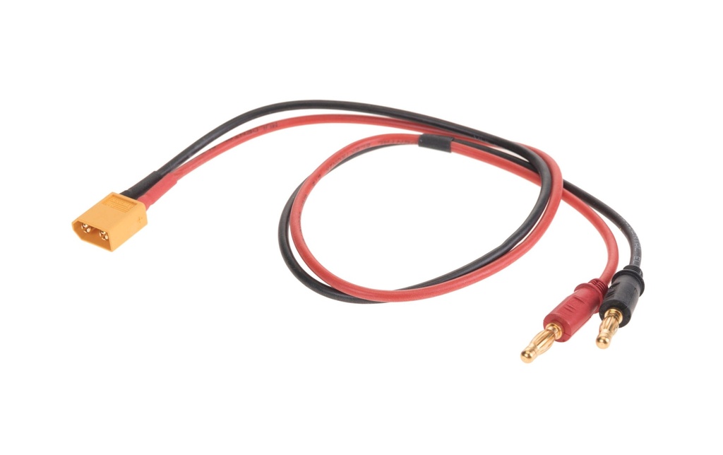 Muldental Câble chargeur Fiche banane de 4 mm zu XT60