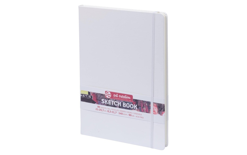 TALENS ART CREATION Livre esquisses 21x29,7 blanc (160 pces)