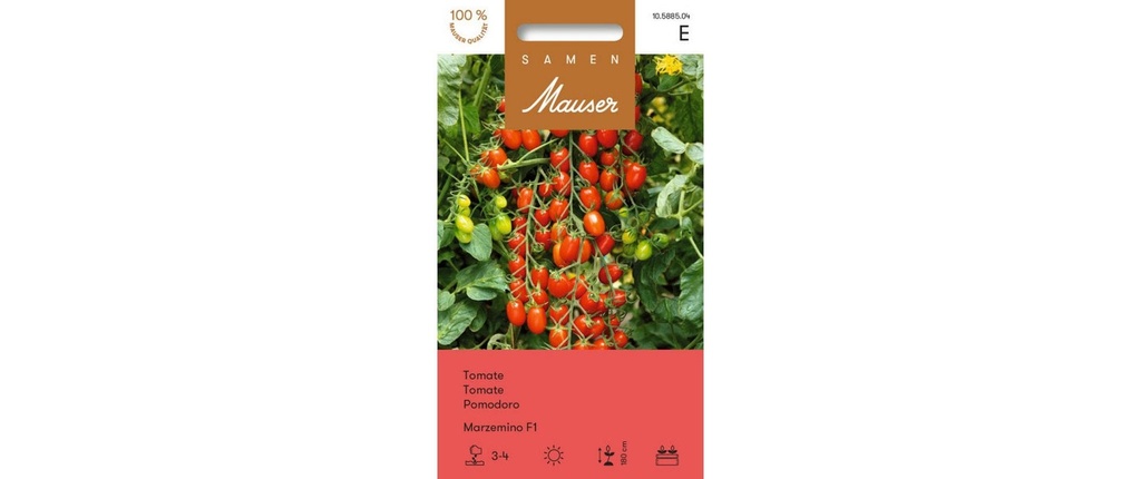 Samen Mauser Semence Tomate Marzemino F2