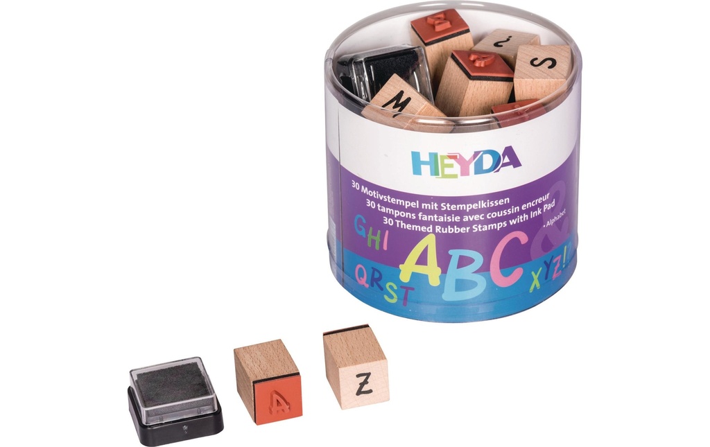 Heyda Set de tampons Lettres