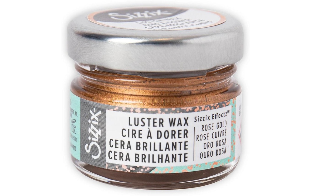 Sizzix Cire brillante or rose 20 ml
