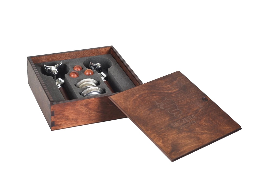 Bezzera Kit porte-filtre E61 Bois de rose