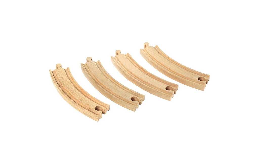 BRIO Chemin de fer 1/1 voies courbes 170mm