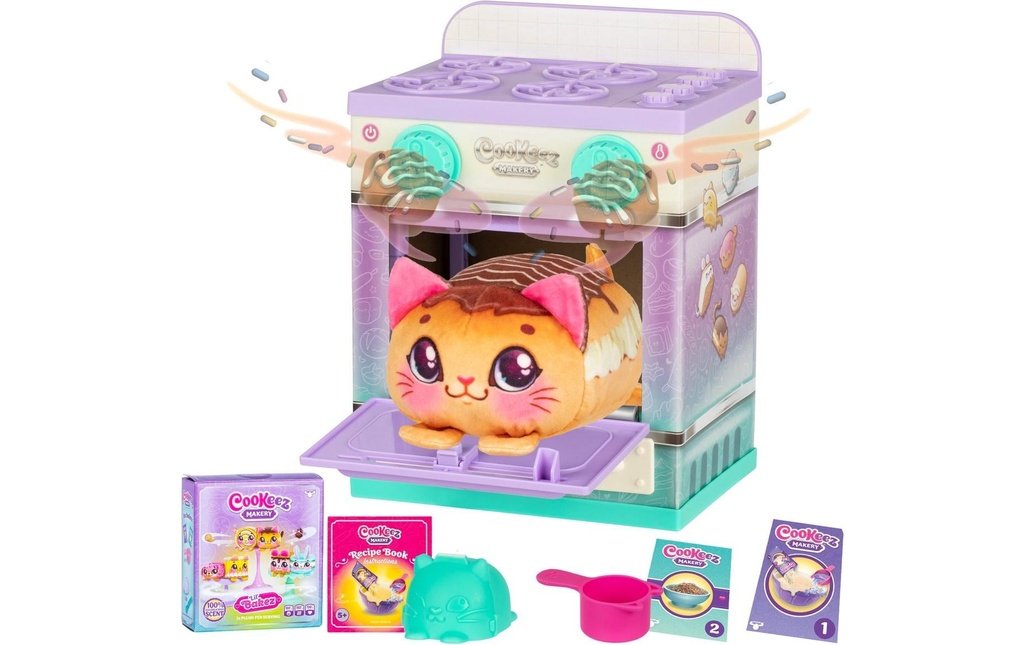 moose Peluche Four Cookez Makery Little Bakez assorti