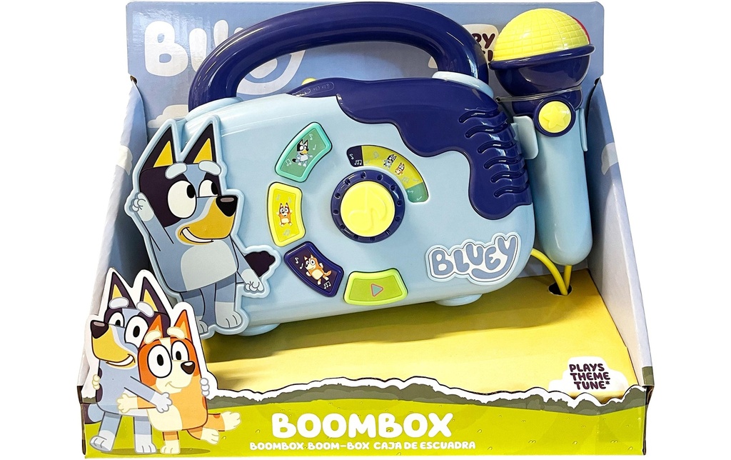 HTI Jouets musicaux Blueys Boombox