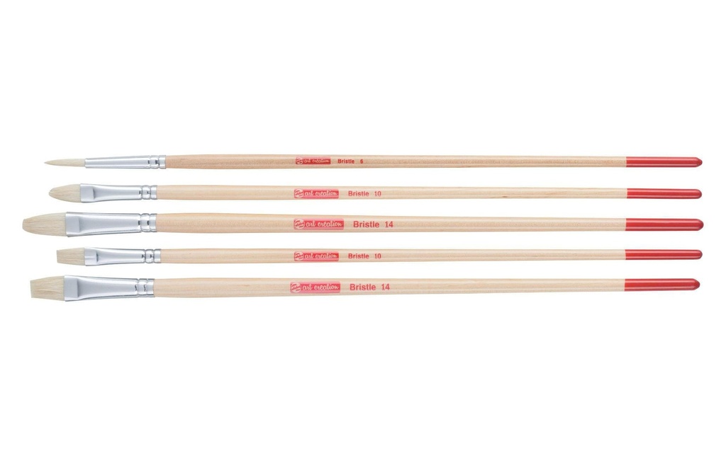 TALENS ART CREATION Set pinceaux huile+acryl.ass.5 (5 pces)