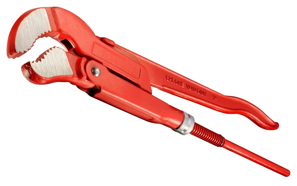 CFH Pince pour tuyaux d'angle 45° en forme de S, 2 / 70 mm