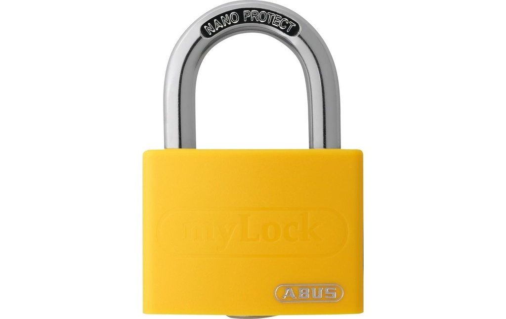 Abus Cadenas T65AL/40 Jaune Aluminium