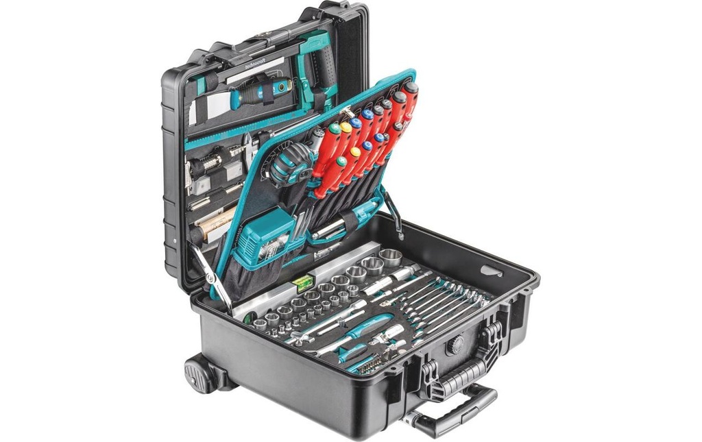 Technocraft Coffret à outils Pro Trolley IP65 213-pièce