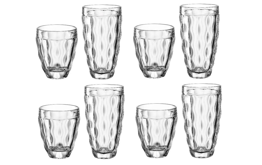 LEONARDO Verre Brindisi 8 pièces, Transparent