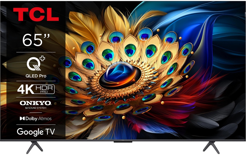 TCL TV 65C655 65, 3840 x 2160 (Ultra HD 4K), QLED