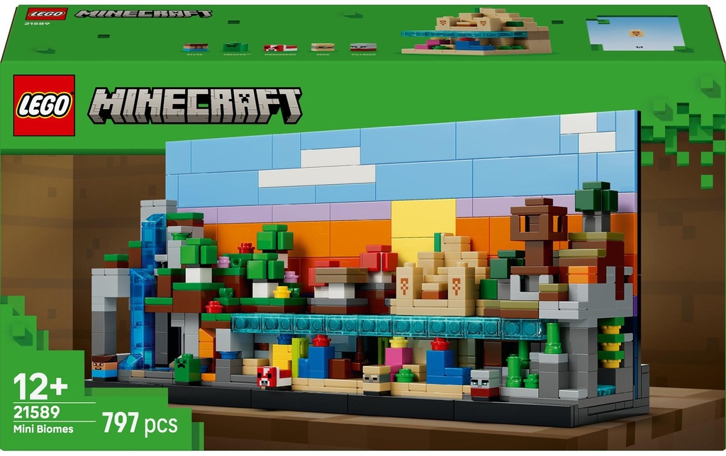 LEGO® Minecraft Mini biomes 21589