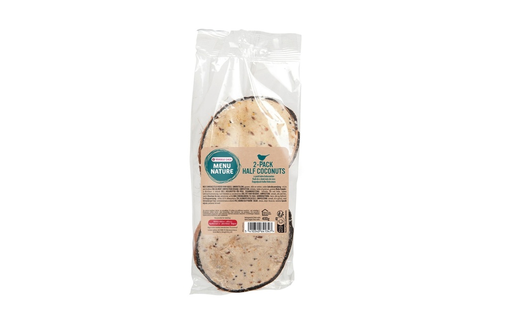Versele Laga Nourriture pour oiseaux MN 2x demi-noix de coco 400 g