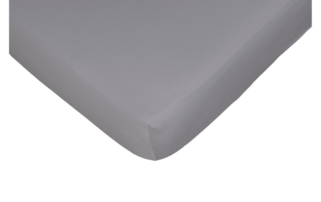 Night Fashion Drap-housse Jerry 140-160 x 200 cm, Gris