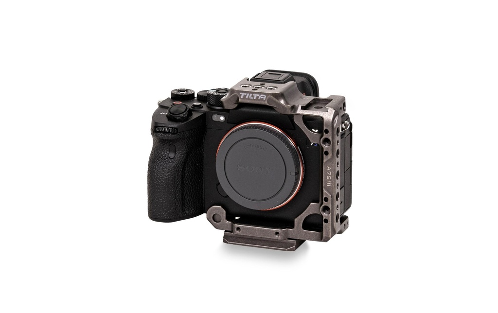Tilta Cage Half Camera Cage pour Sony Alpha 7S III Tactical Gray