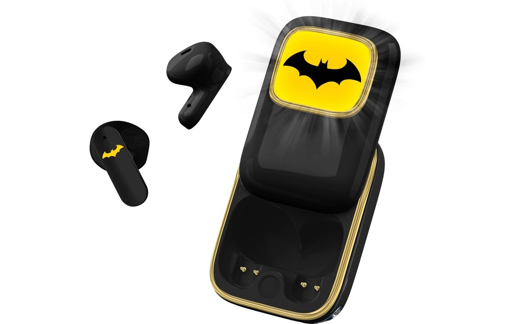 OTL Écouteurs True Wireless In-Ear Batman Slide Noir; Jaune