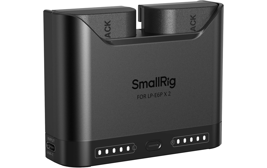 Smallrig Batterie pour Appareils photo numérique Turbo Charging Kit avec 2x LP-E6P accu