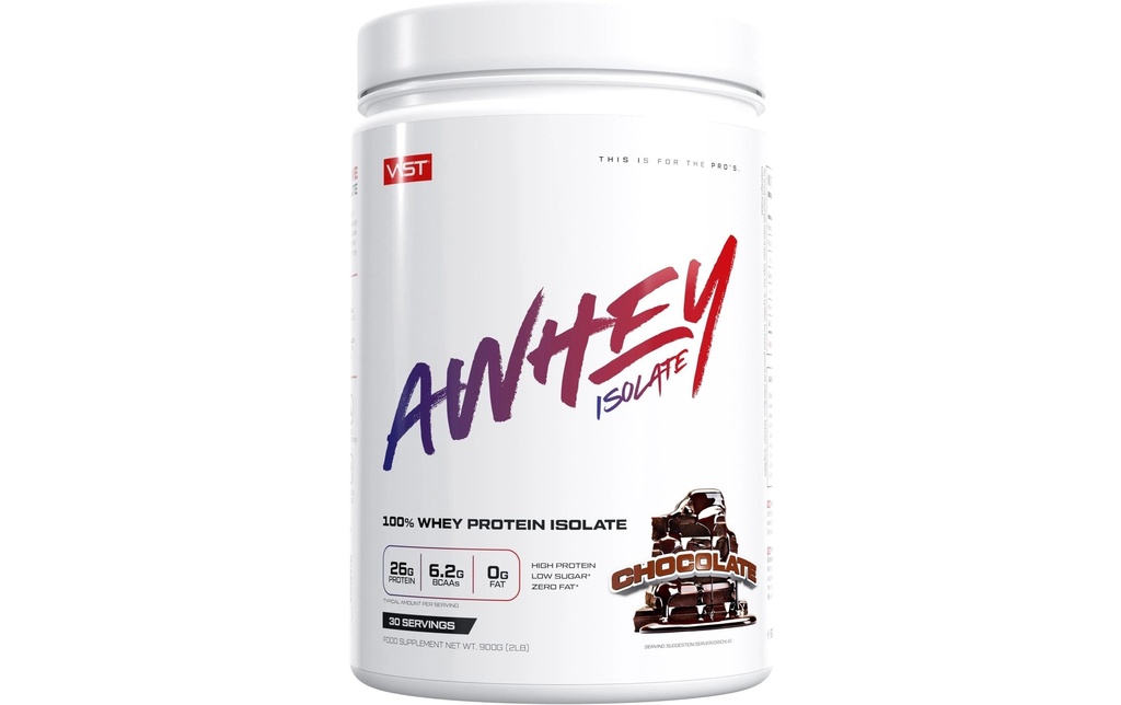 VAST Poudre Boîte d'AWhey Isolate: 900g, Chocolate