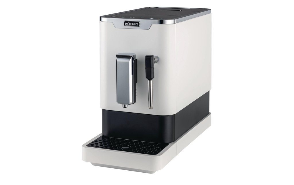 Koenig Machine à café automatique Finessa Milk Blanc, Noir