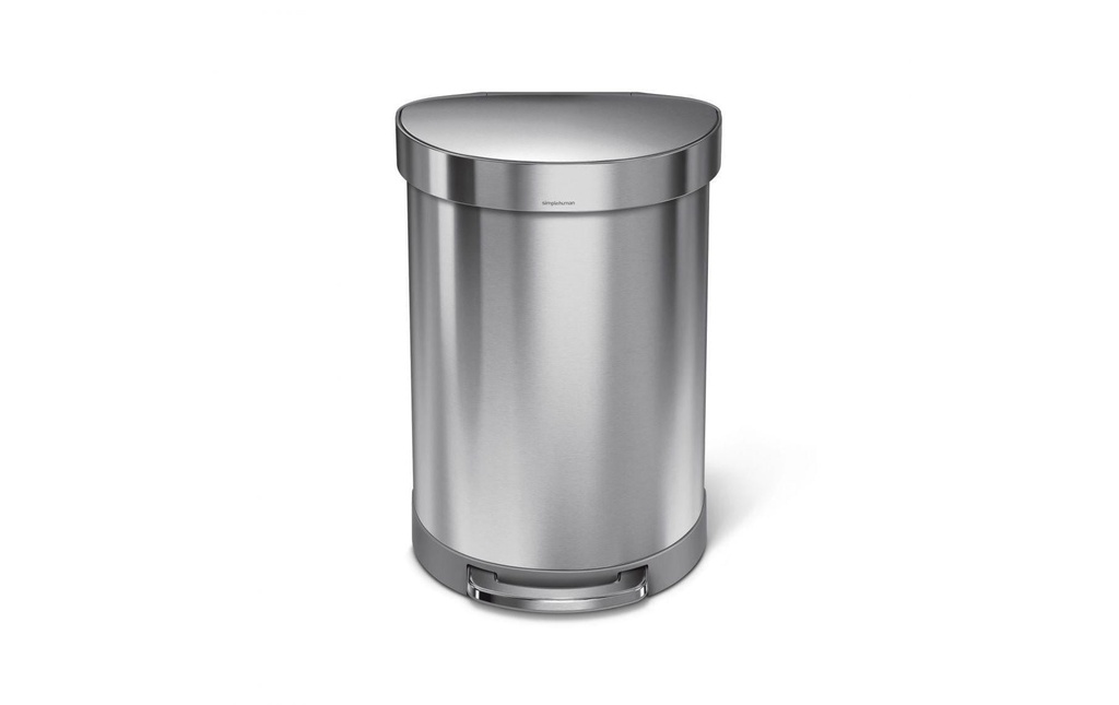 Simplehuman Poubelle à pédale CW2029 60 litres, argent