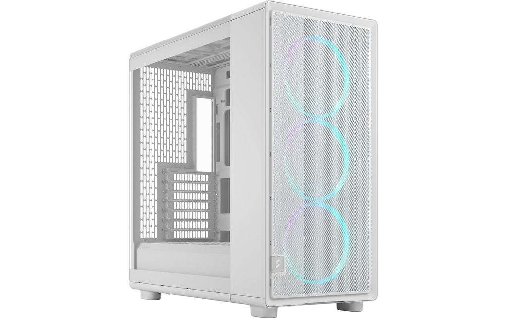 Fractal Design Boîtier d’ordinateur Époque XL TG RGB Blanc