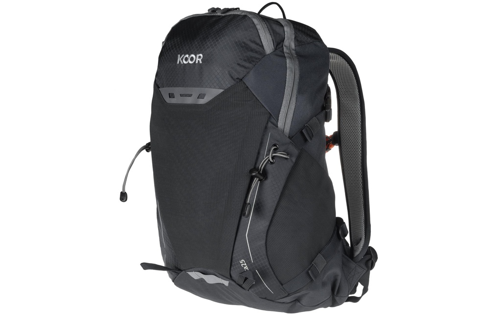 KOOR Sac à dos de randonnée Fuurka 23 l, Noir