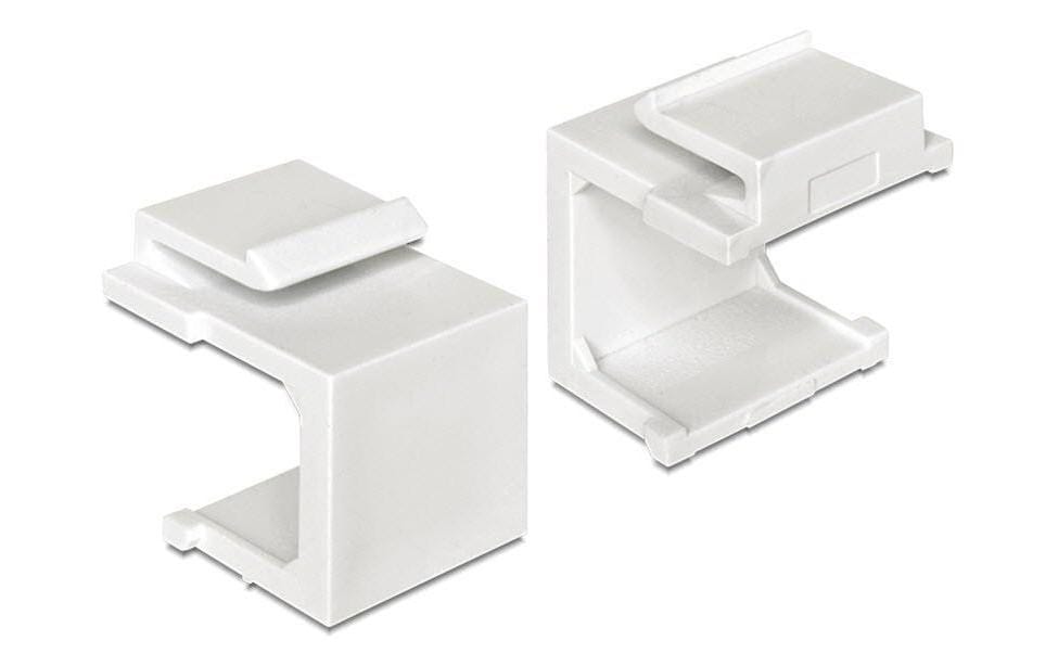 Delock Faux couvercle 4 pièces, blanc