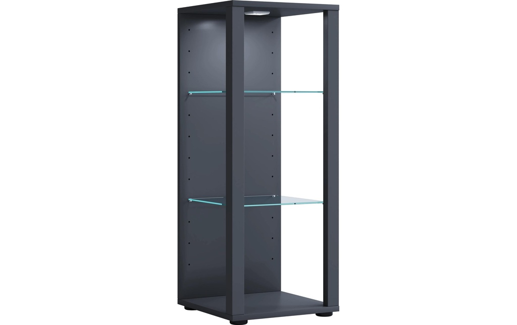 VCM Vitrine Glasol M 35 x 90 cm,  Anthracite