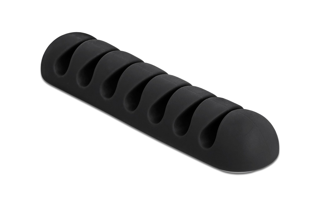 Delock Porte-câble 82mm, pour 7 câbles, autocollant 6 Pièce/s