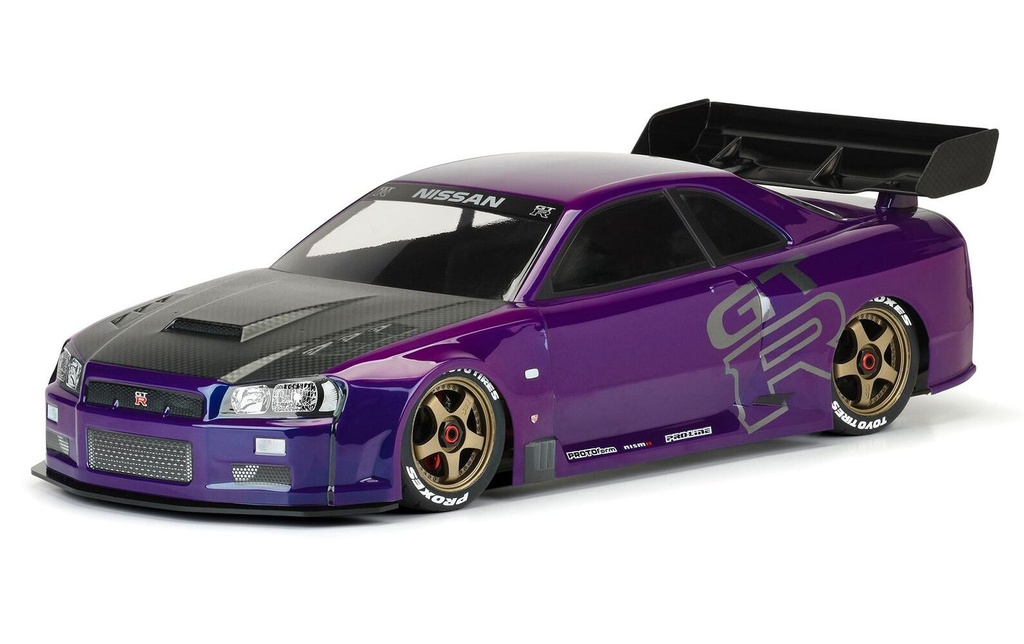 Proline Carrosserie Nissan Skyline GT-R R34 non peint, 1:7