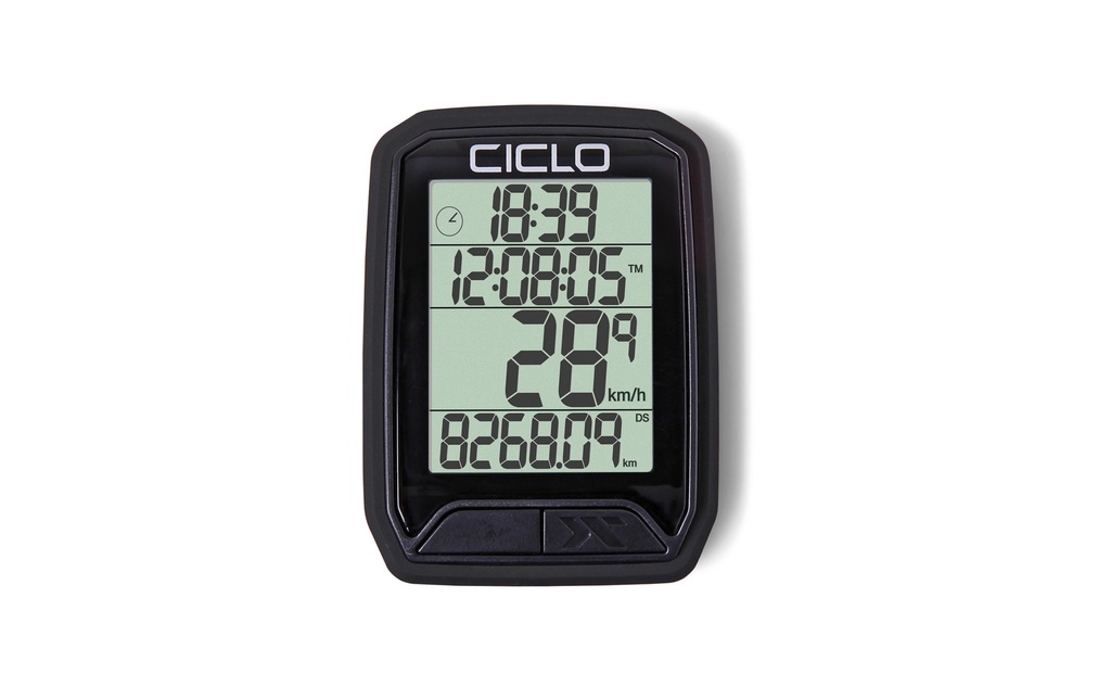 Ciclosport Compteur à vélo Protos 213 Noir